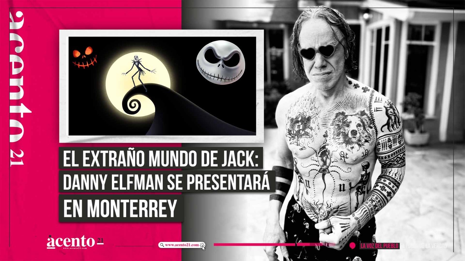 El extraño mundo de Jack Danny Elfman vendrá a México