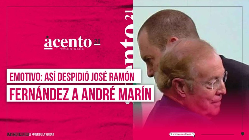 Emotivo Así despidió José Ramón Fernández a André Marín