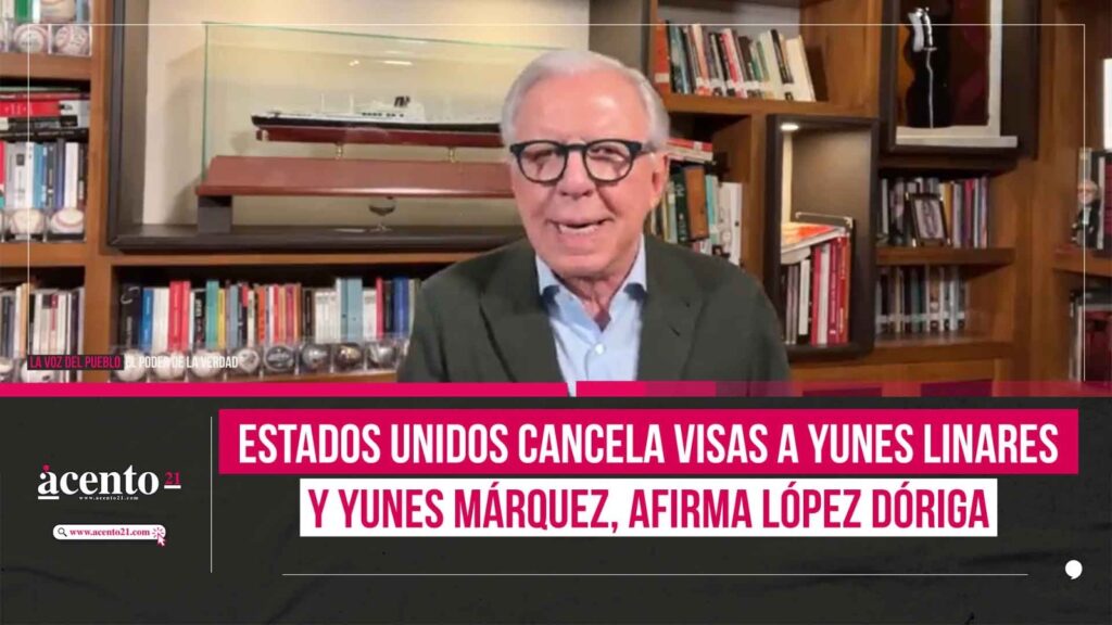 Estados Unidos cancela visas a Yunes Linares y Yunes Márquez, afirma López Dóriga