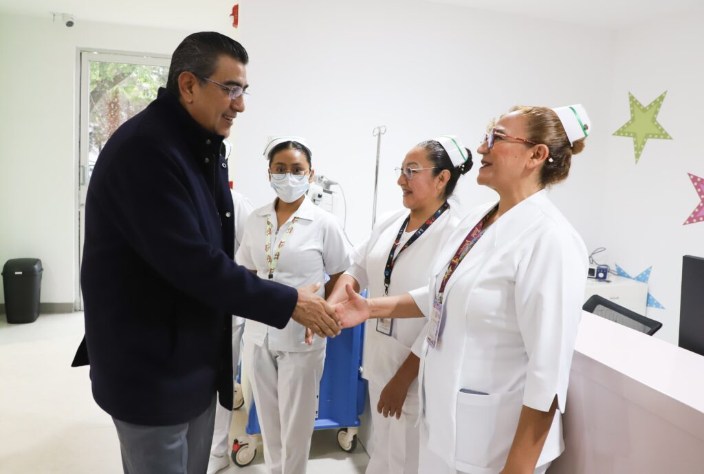 Puebla brinda atención médica igualitaria, eficiente, de calidad y moderna