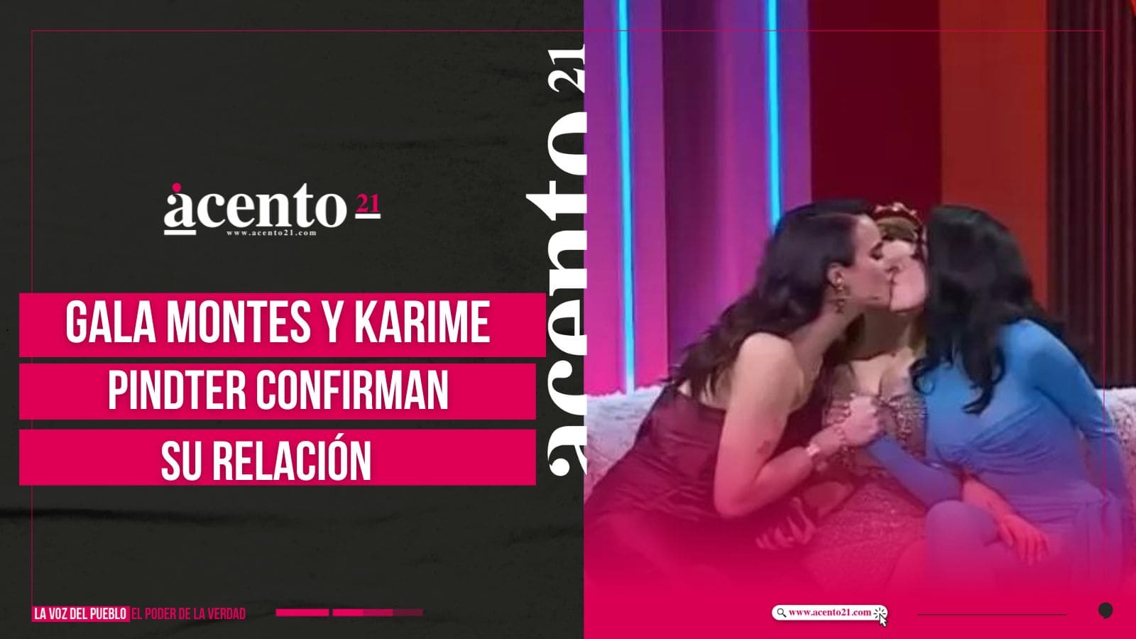 Gala Montes confirma su relación con Karime Pindter