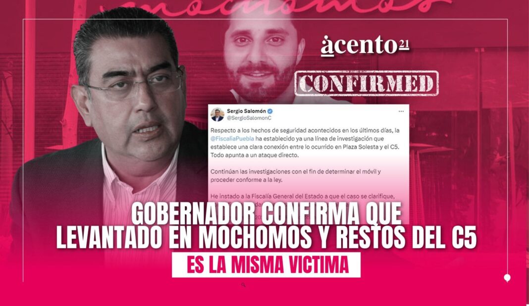 Gobernador confirma que levantado en Mochomos y restos del C5, es la misma víctima