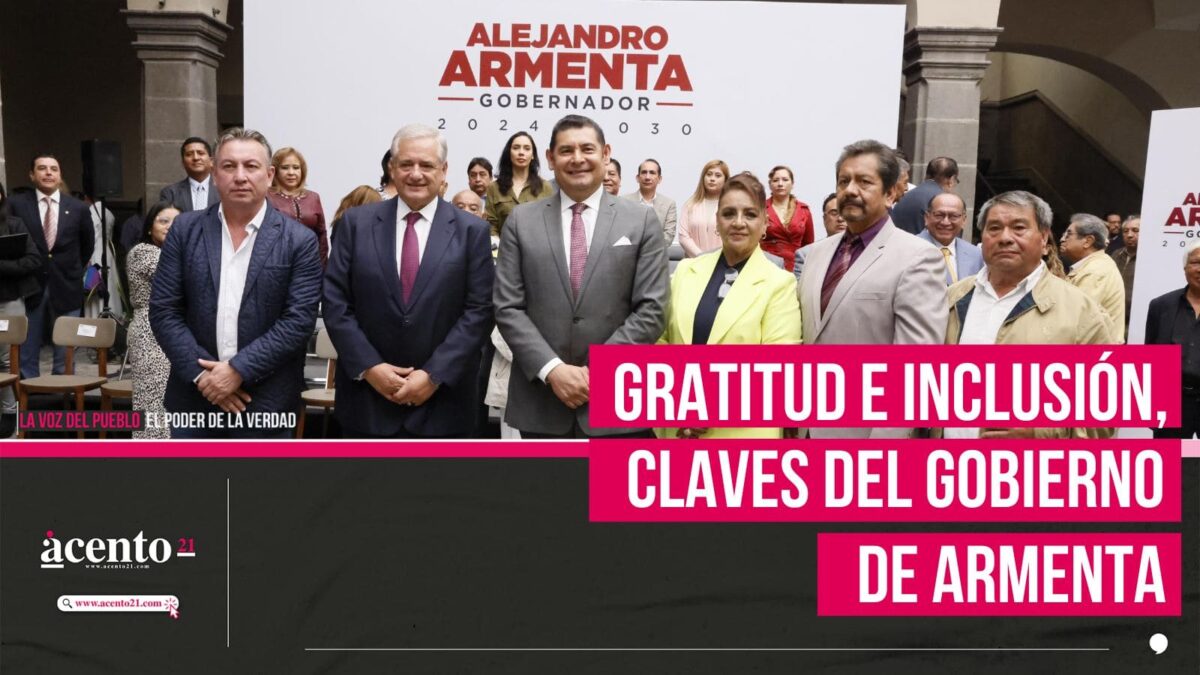 Gratitud e inclusión sin prejuicios, pilares de nuestro Gobierno Armenta