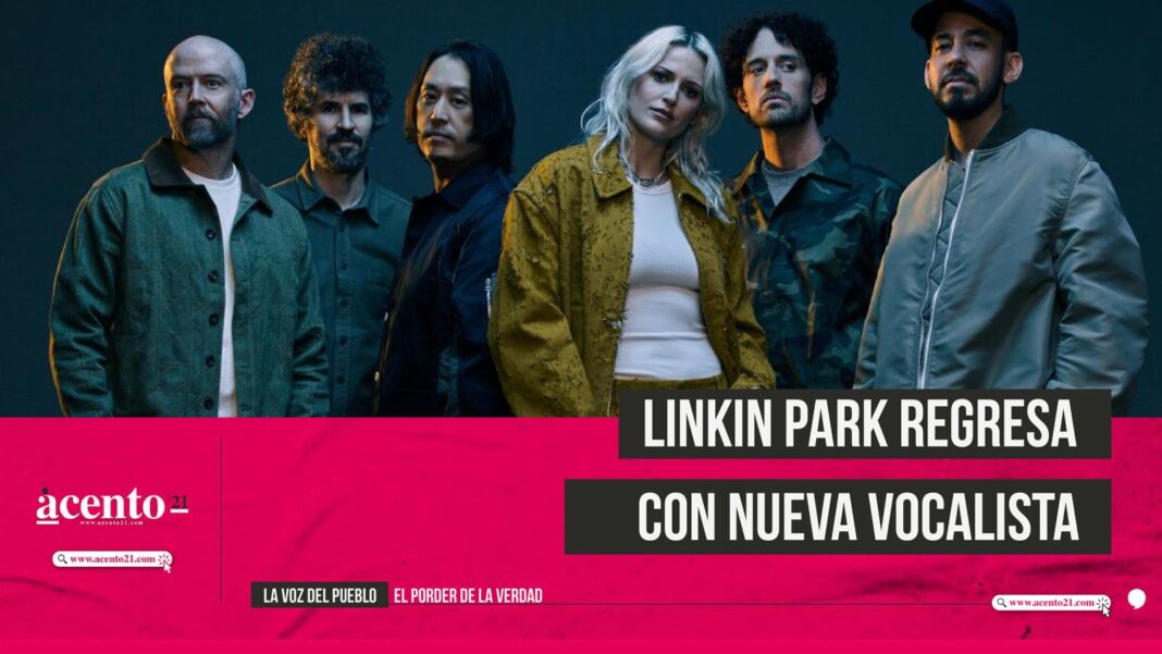 Linkin Park regresa con nueva vocalista tras años de ausencia