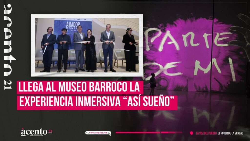 Llega al Museo Barroco la experiencia inmersiva “Así Sueño” de Amador Montes