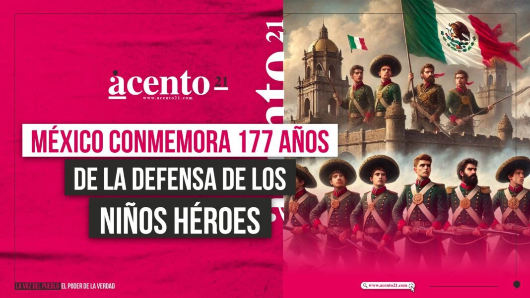 México conmemora 177 años de la defensa de los Niños Héroes