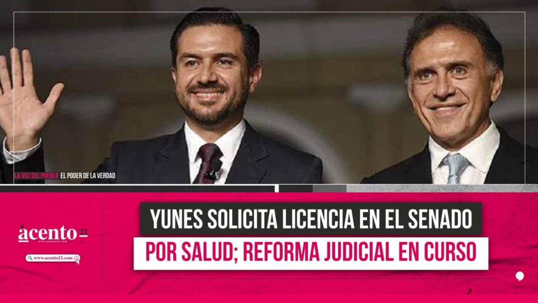 Miguel Ángel Yunes se separa del Senado por problemas de salud