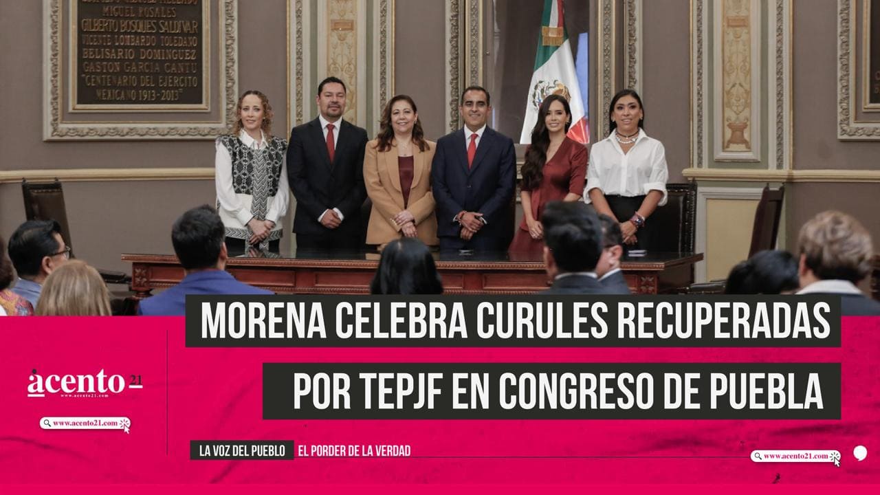 Morena celebra mega bancada en Congreso de Puebla otorgada por TEPJF