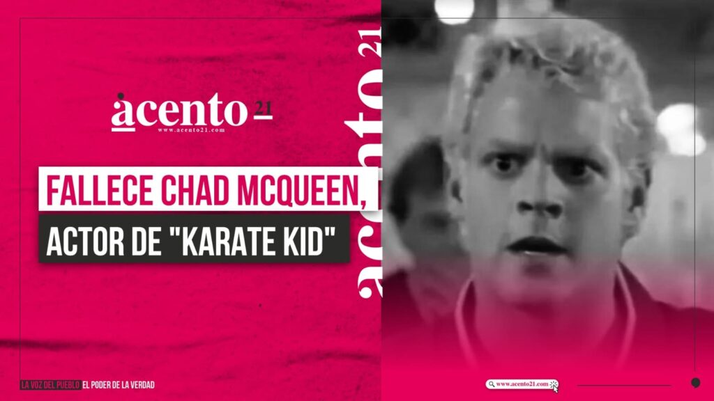 Muere Chad McQueen, actor de Karate Kid