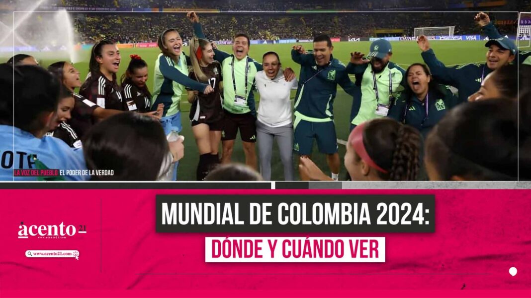 Mundial de Colombia 2024 dónde y cuándo ver