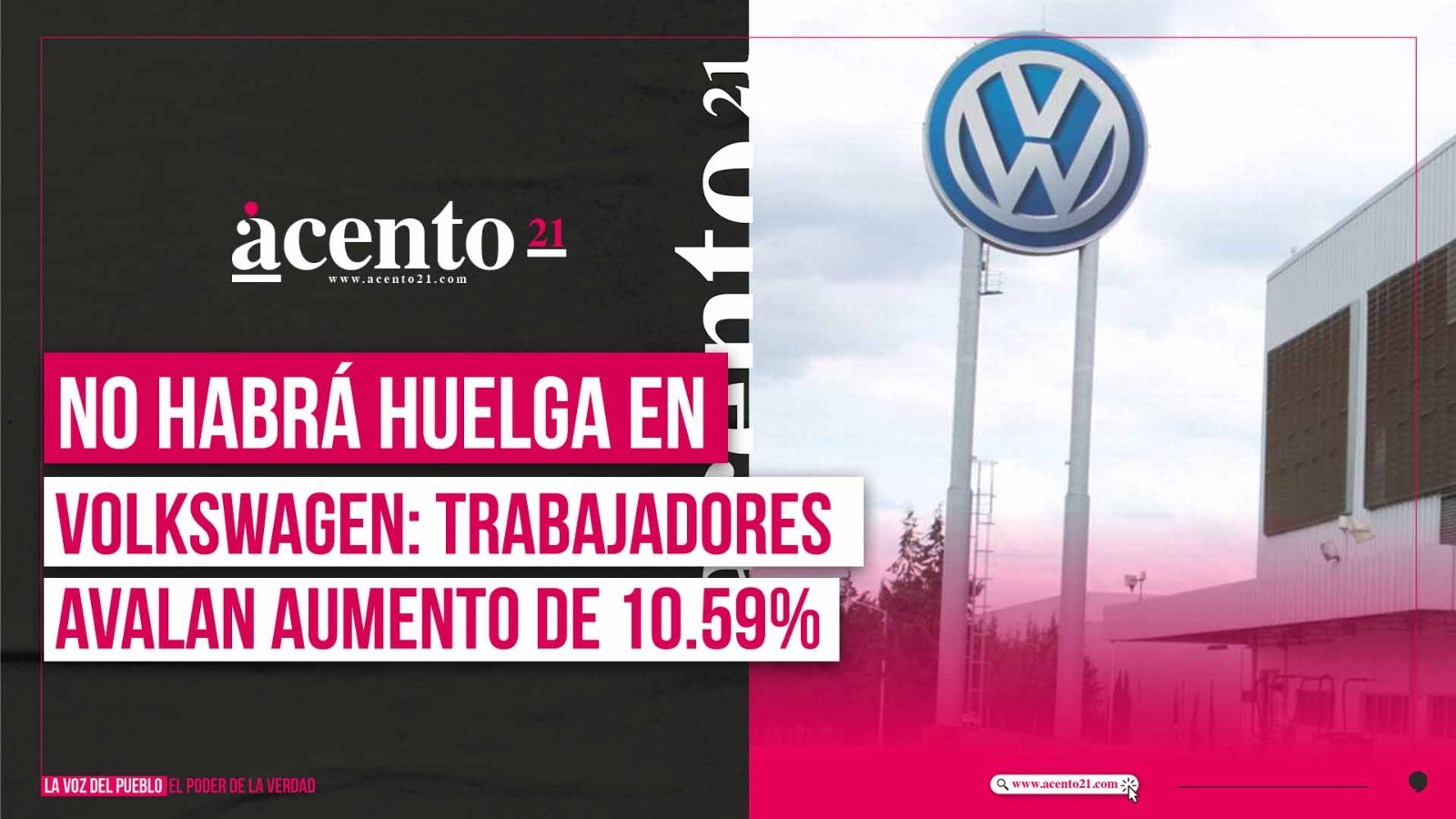 No habrá huelga en Volkswagen trabajadores avalan aumento de 10.59%