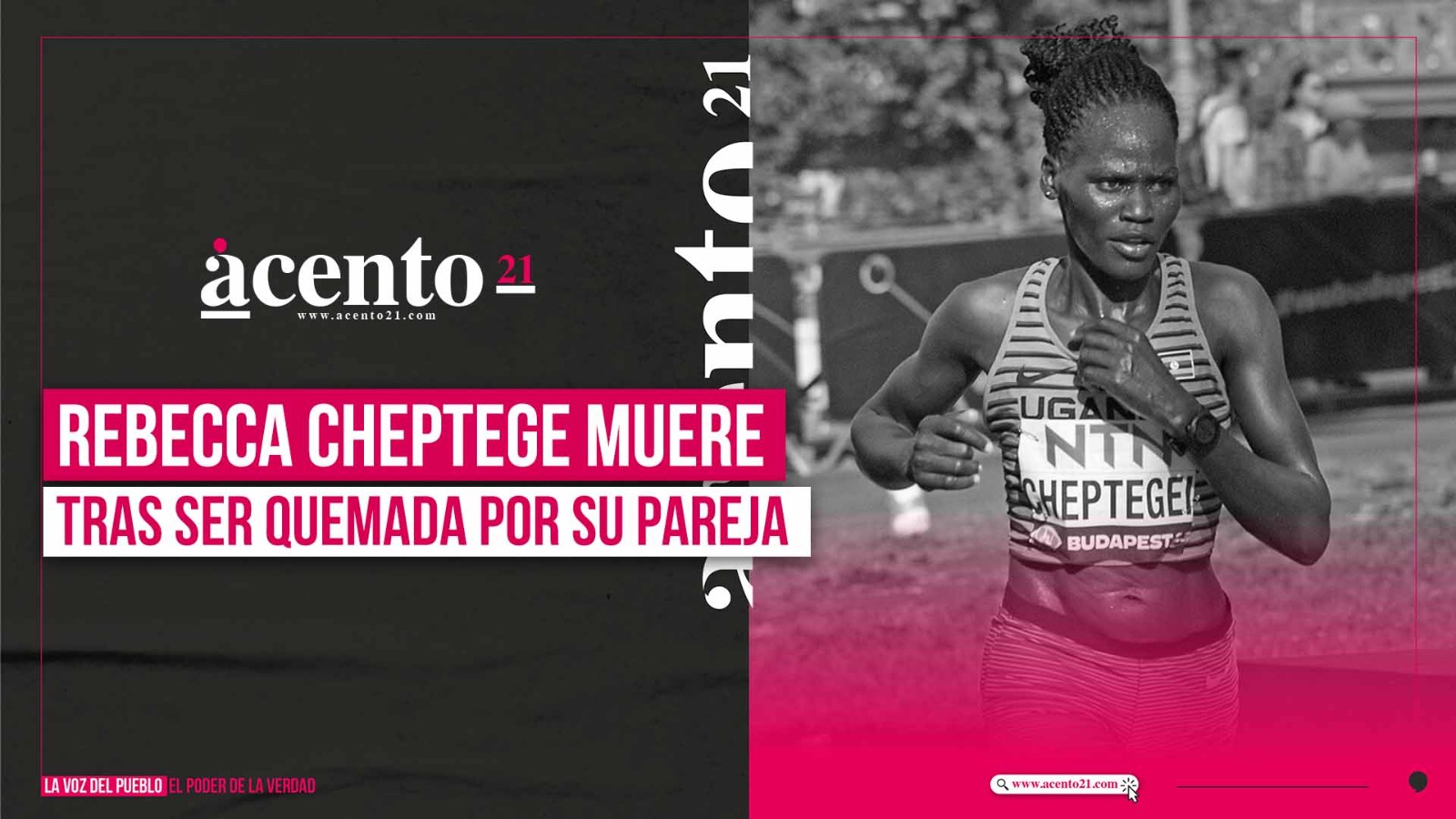 Rebecca Cheptege muere tras ser quemada por su pareja