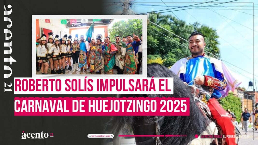 Roberto Solís, comprometido con tradiciones del Carnaval 2025