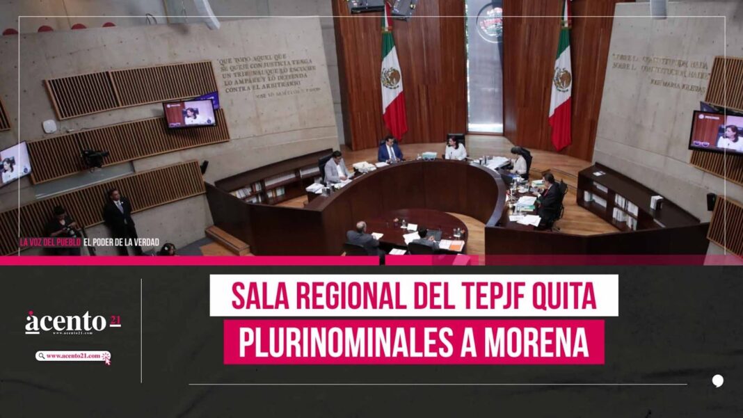 Sala Regional del TEPJF le quita diputaciones plurinomiales a Morena de Puebla