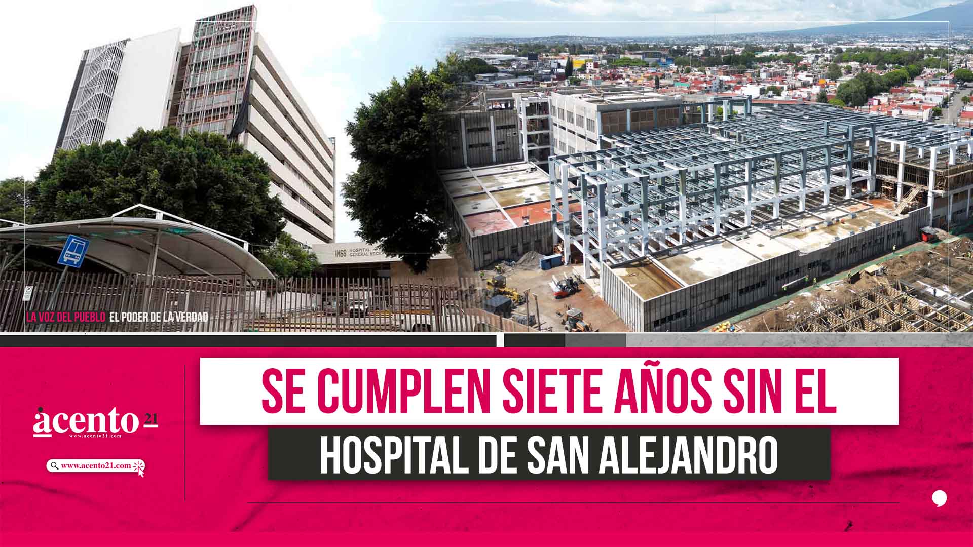 Se cumplen siete años sin el Hospital de San Alejandro, será inaugurado en diciembre