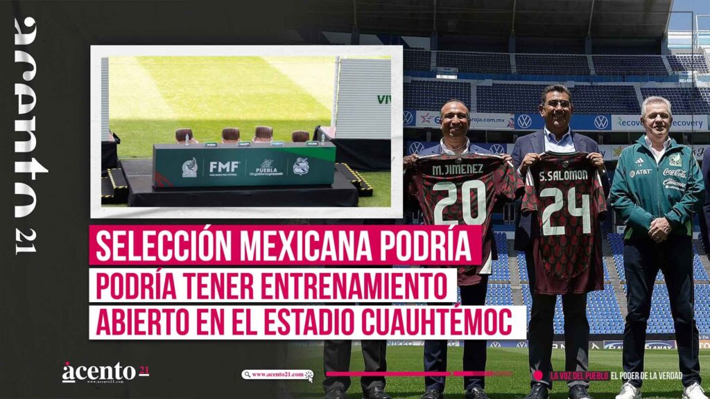 Selección Mexicana podría tener entrenamiento abierto en el estadio Cuauhtémoc