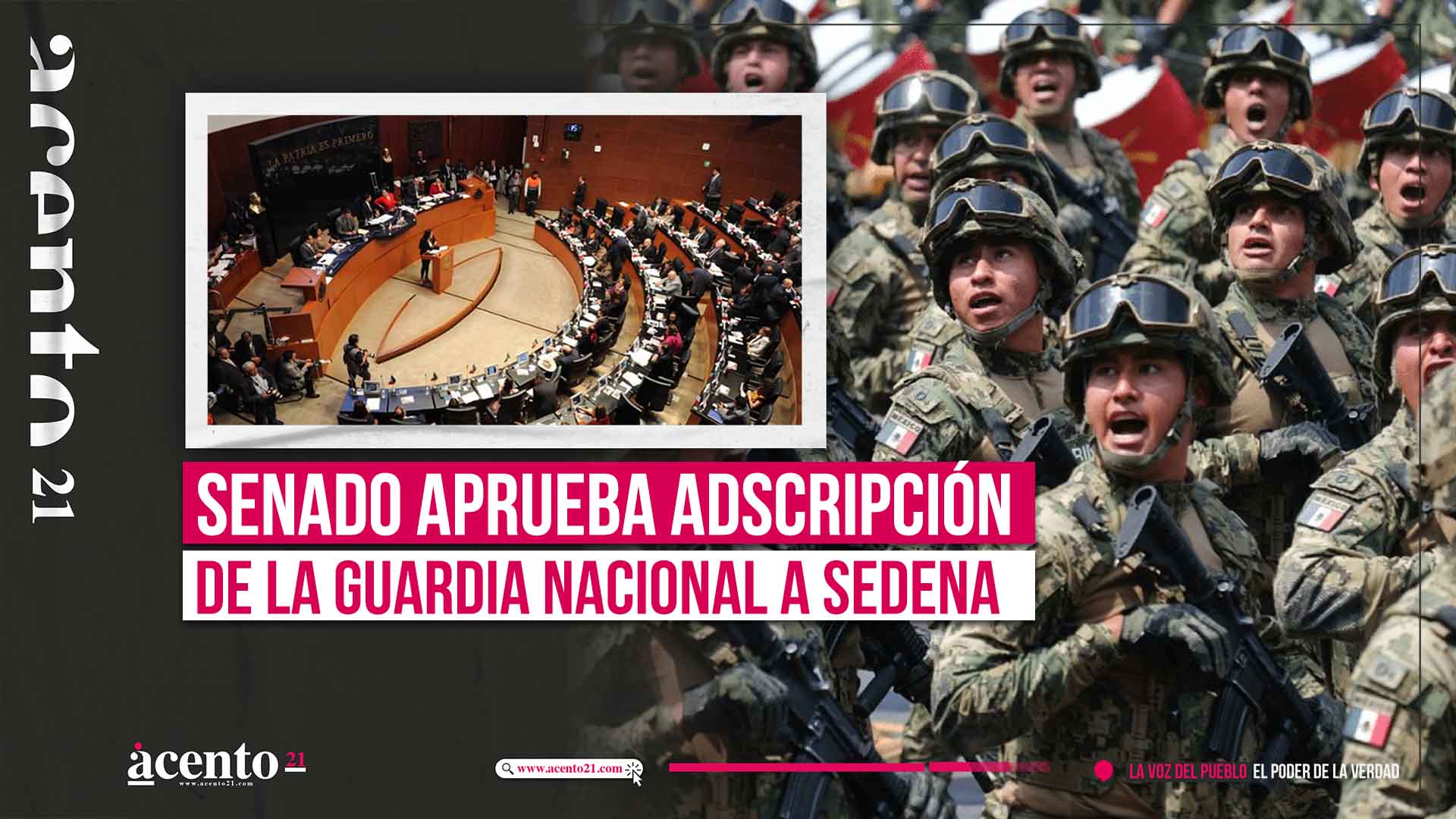 Senado aprueba reforma que adscribe la Guardia Nacional a Sedena