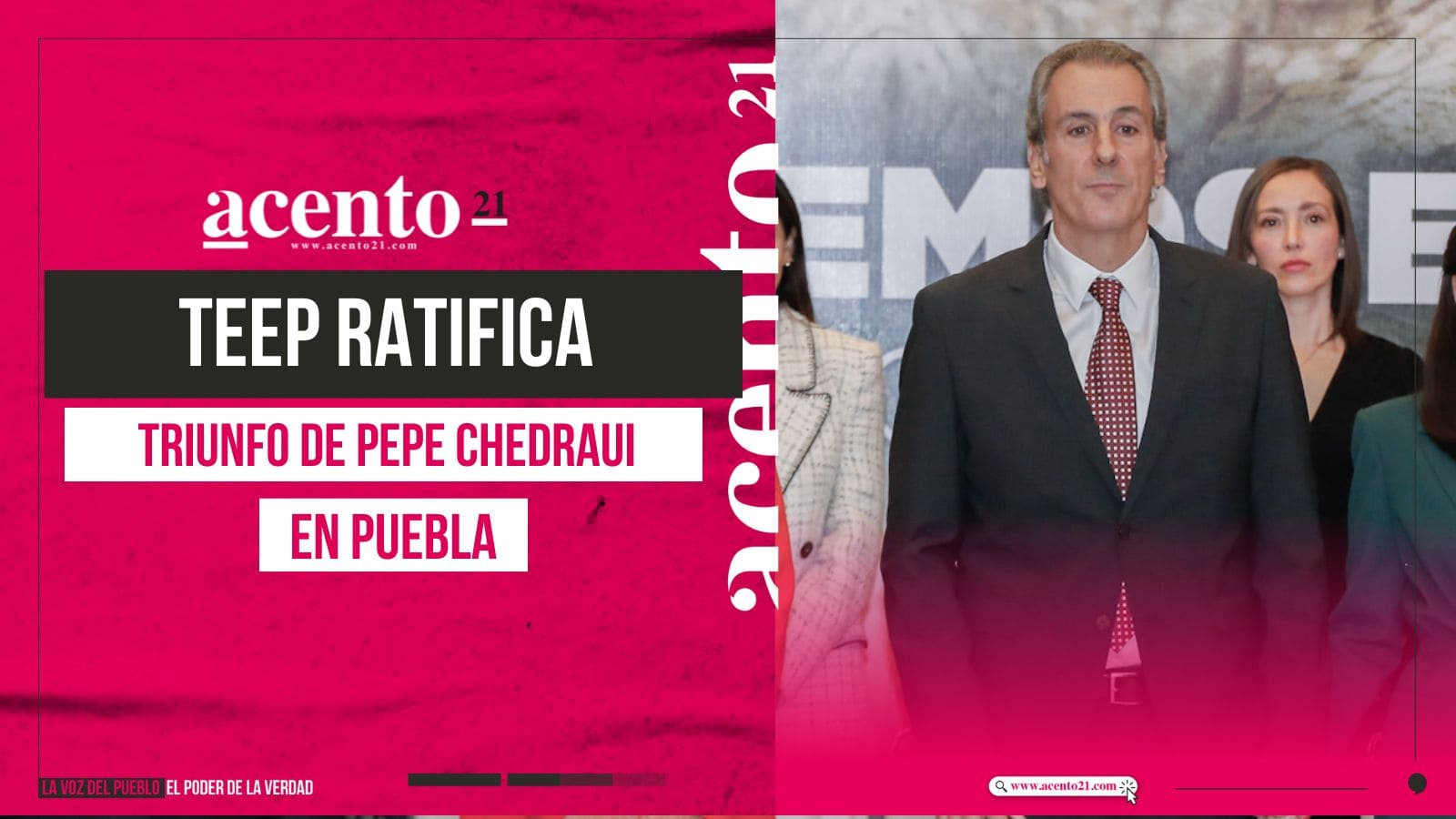 Ratifican victoria de Pepe Chedraui como alcalde de Puebla