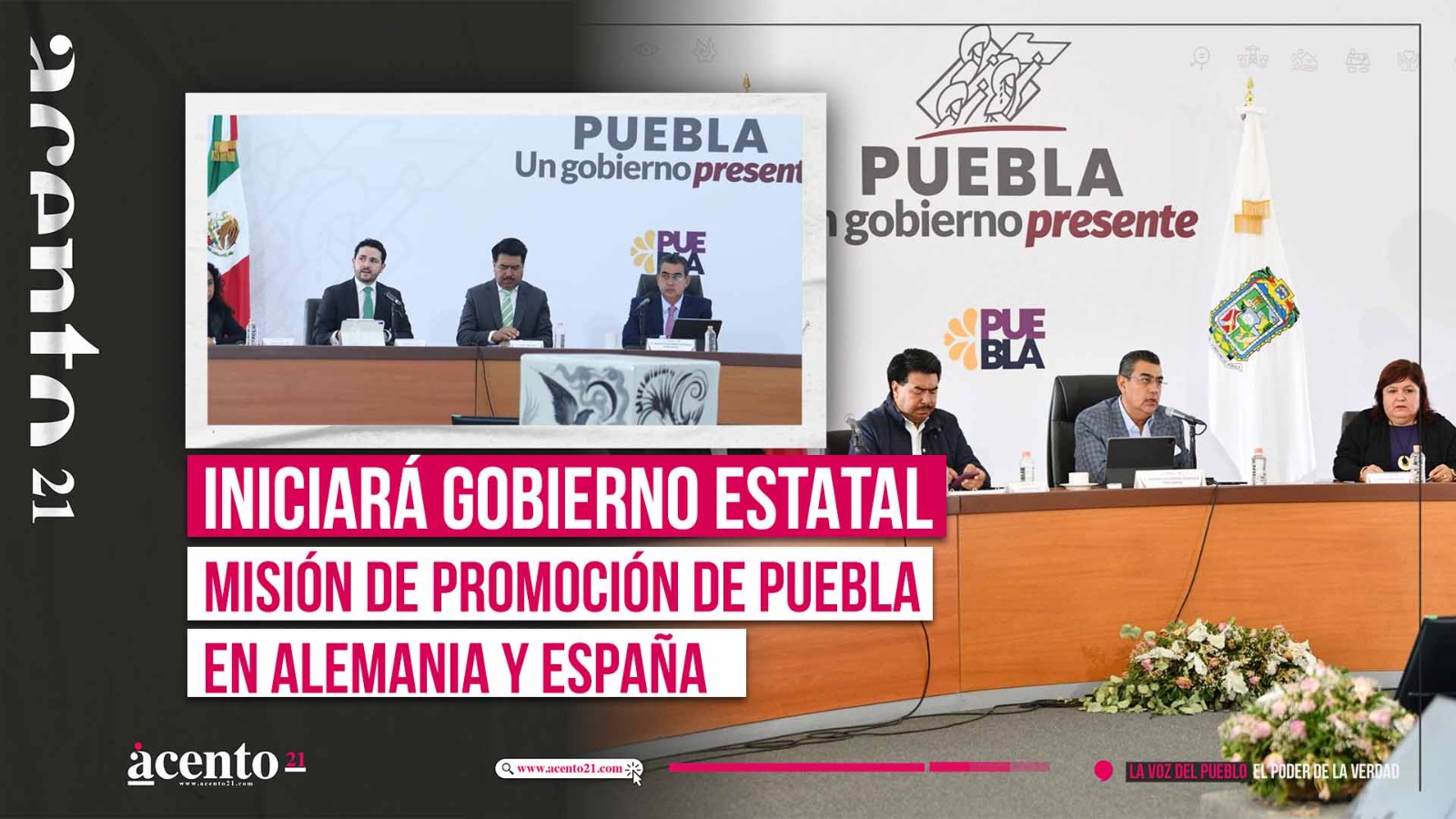 Iniciará gobierno estatal misión de promoción de Puebla en Alemania y España