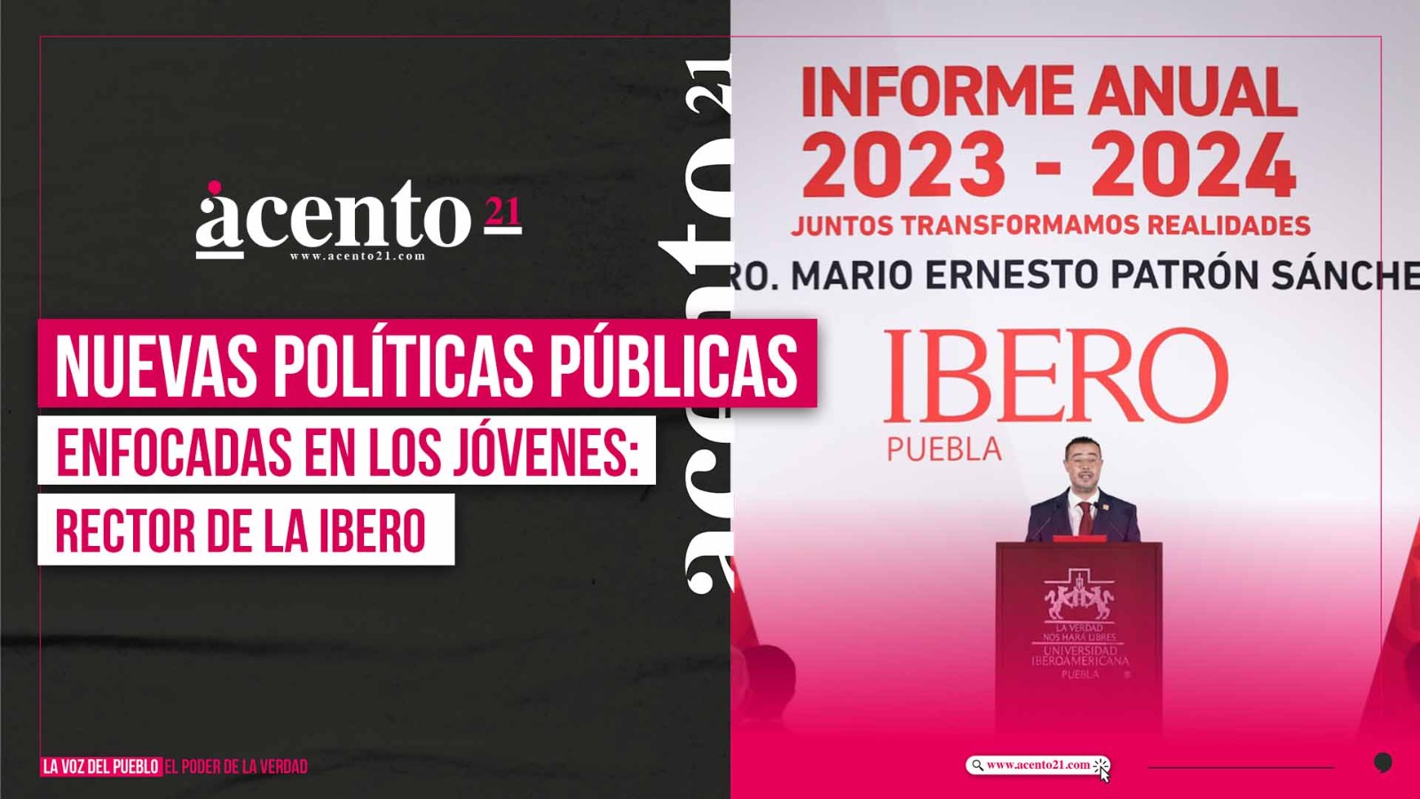 Nuevos gobiernos pueden crear políticas públicas enfocadas en jóvenes: rector de la IBERO Puebla