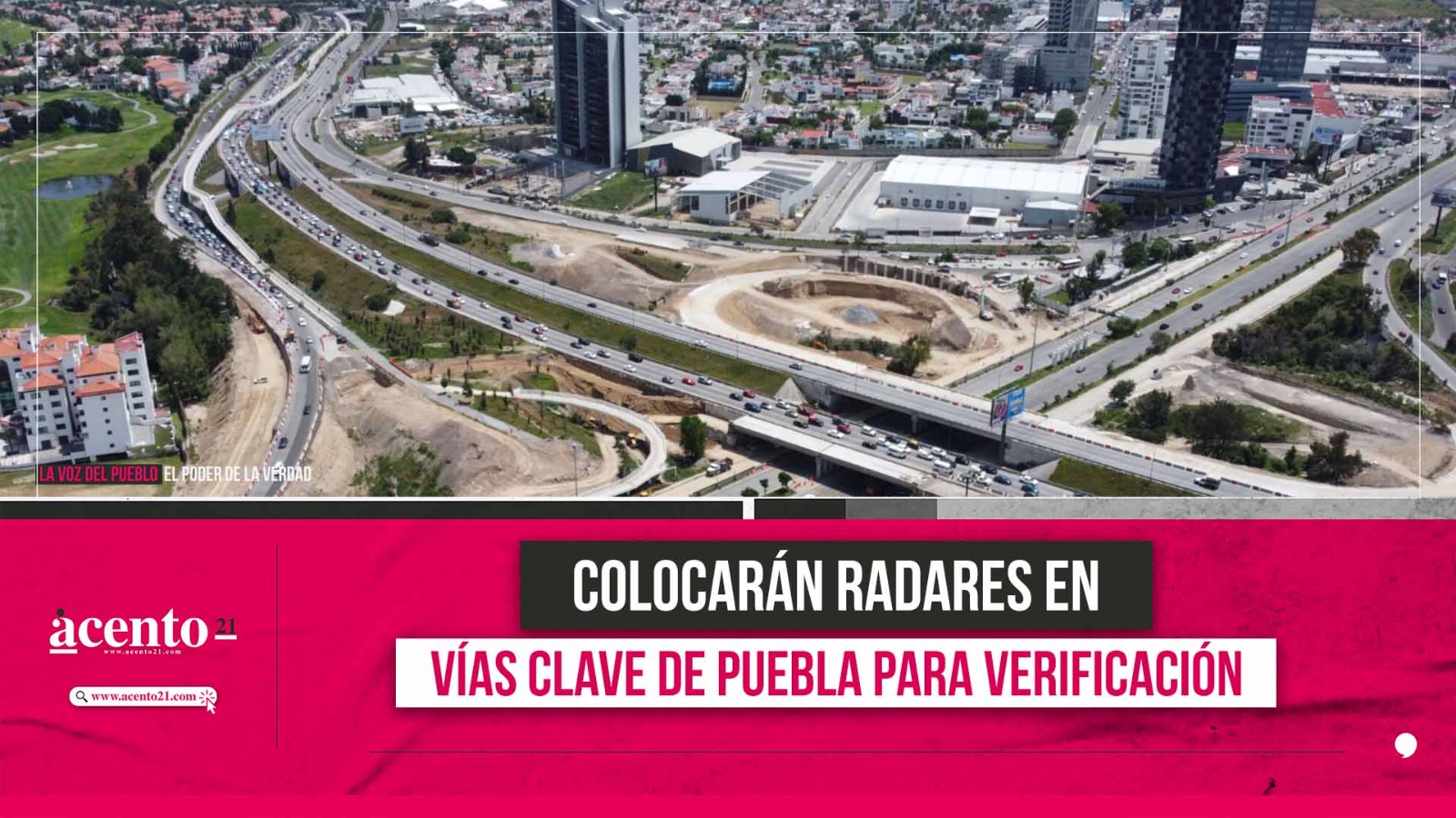 Estas son las vialidades estatales de Puebla donde colocarían los radares de verificación