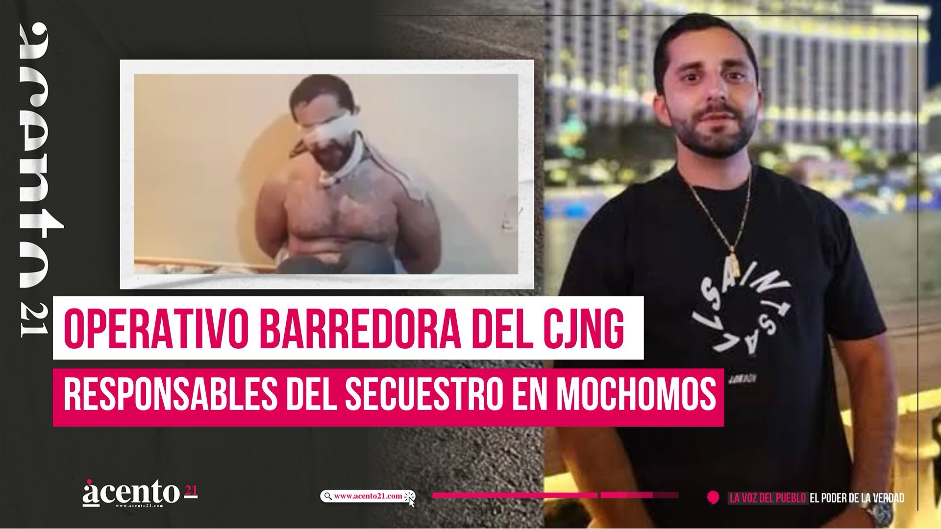 Operativa Barredora del CJNG responsable de la ejecución y secuestradores del joven en Mochomos