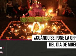 ¿Cuándo se debe poner la ofrenda para el Día de Muertos