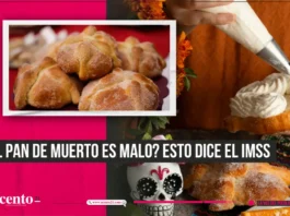 ¿El pan de muerto es malo Esto dice el IMSS