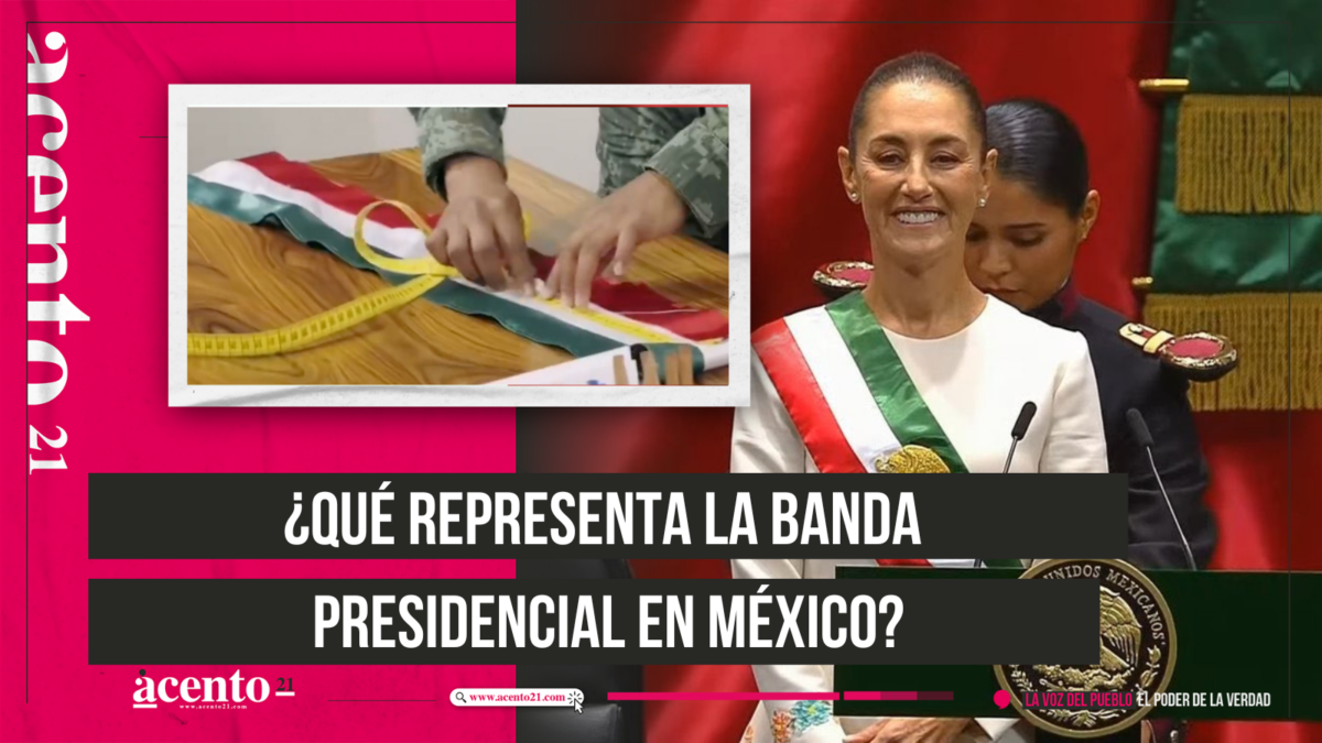 ¿Qué representa la banda presidencial en México