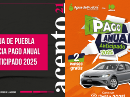 Agua de Puebla inicia Pago Anual Anticipado 2025