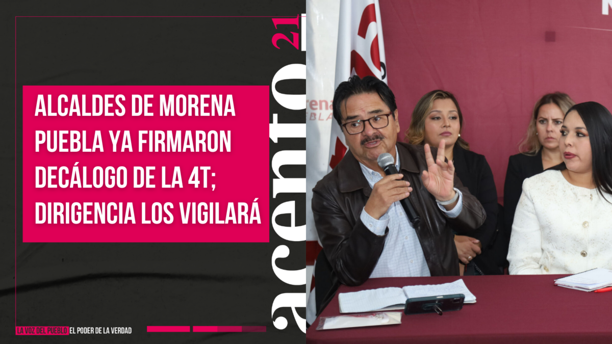 Alcaldes de Morena Puebla ya firmaron decálogo de la 4T; dirigencia los vigilará