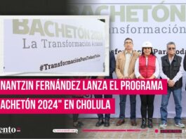 Anuncia Tonantzin Fernández programa Bachetón 2024 para San Pedro Cholula