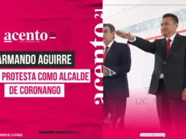 Armando Aguirre toma protesta como alcalde de Coronango