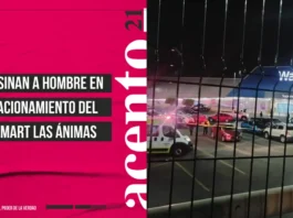 Asesinan a hombre en estacionamiento del Walmart Las Ánimas