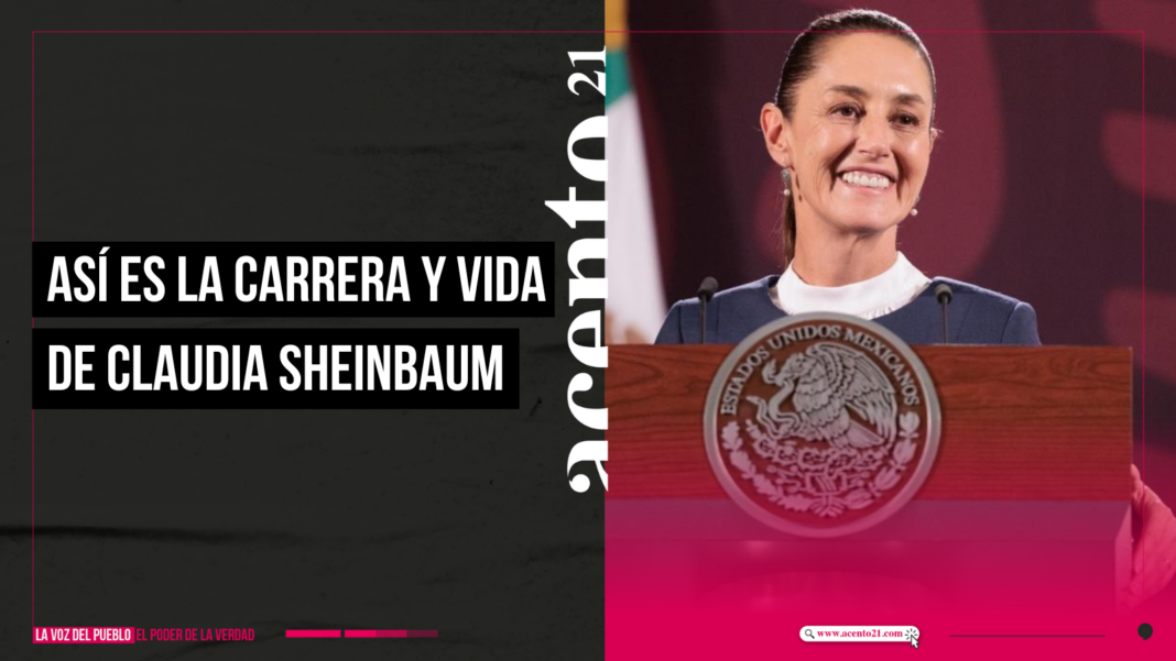 Así es la carrera y vida de Claudia Sheinbaum