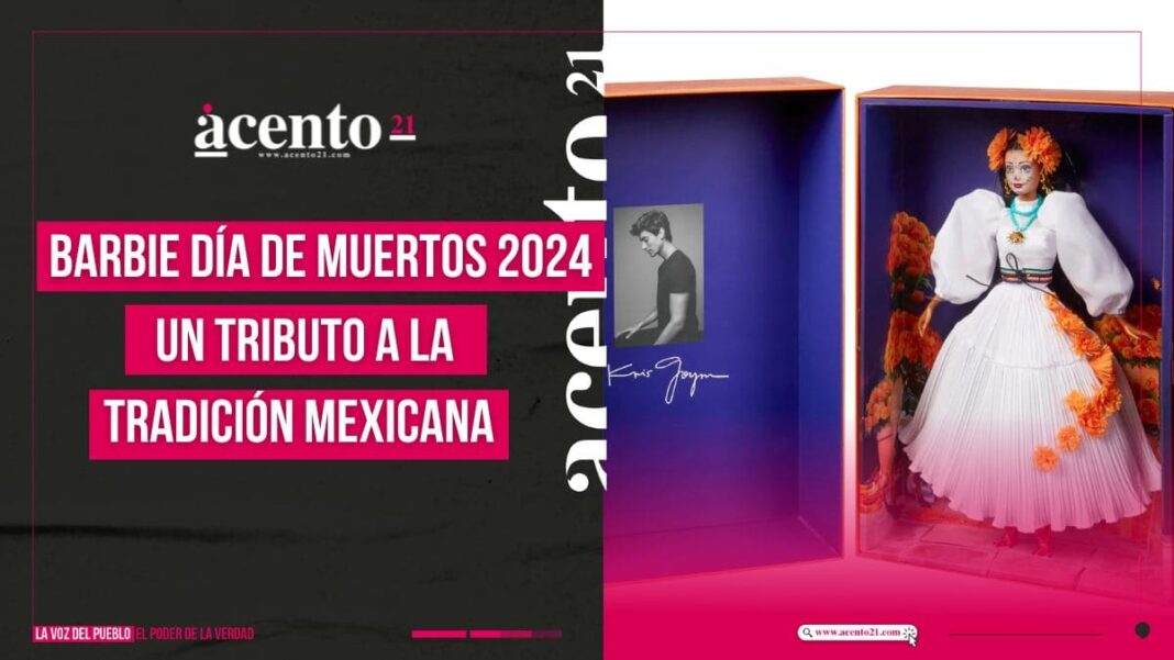 Barbie Día de Muertos 2024, diseñada por Kris Goyri