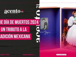 Barbie Día de Muertos 2024, diseñada por Kris Goyri