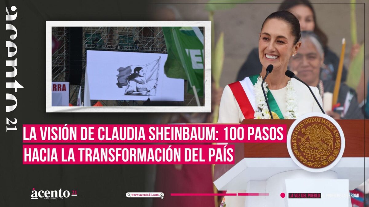 Claudia Sheinbaum 100 pasos para transformar México