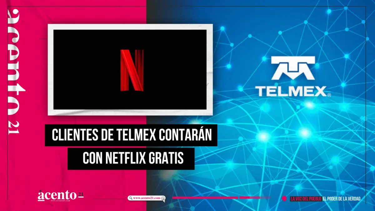 Clientes de Telmex contarán con Netflix GRATIS