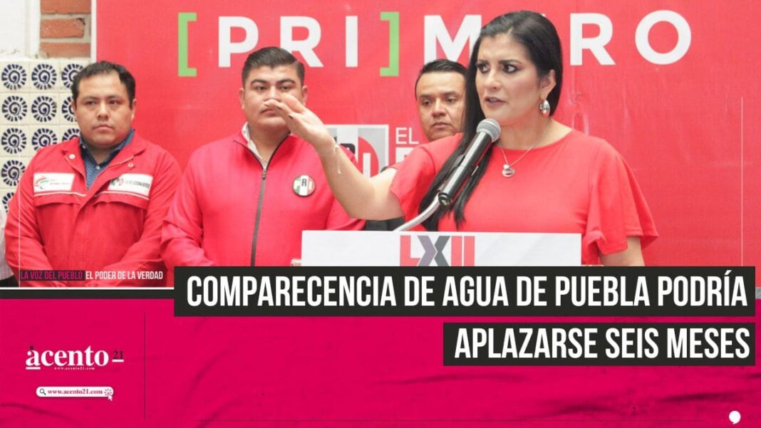 Comparecencia de Agua de Puebla ante Congreso local podría aplazarse hasta seis meses