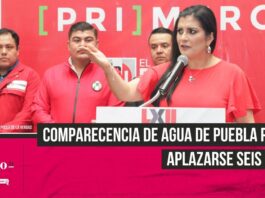 Comparecencia de Agua de Puebla ante Congreso local podría aplazarse hasta seis meses