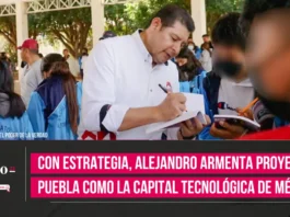 Con estrategia, Alejandro Armenta proyecta a Puebla como la capital tecnológica de México