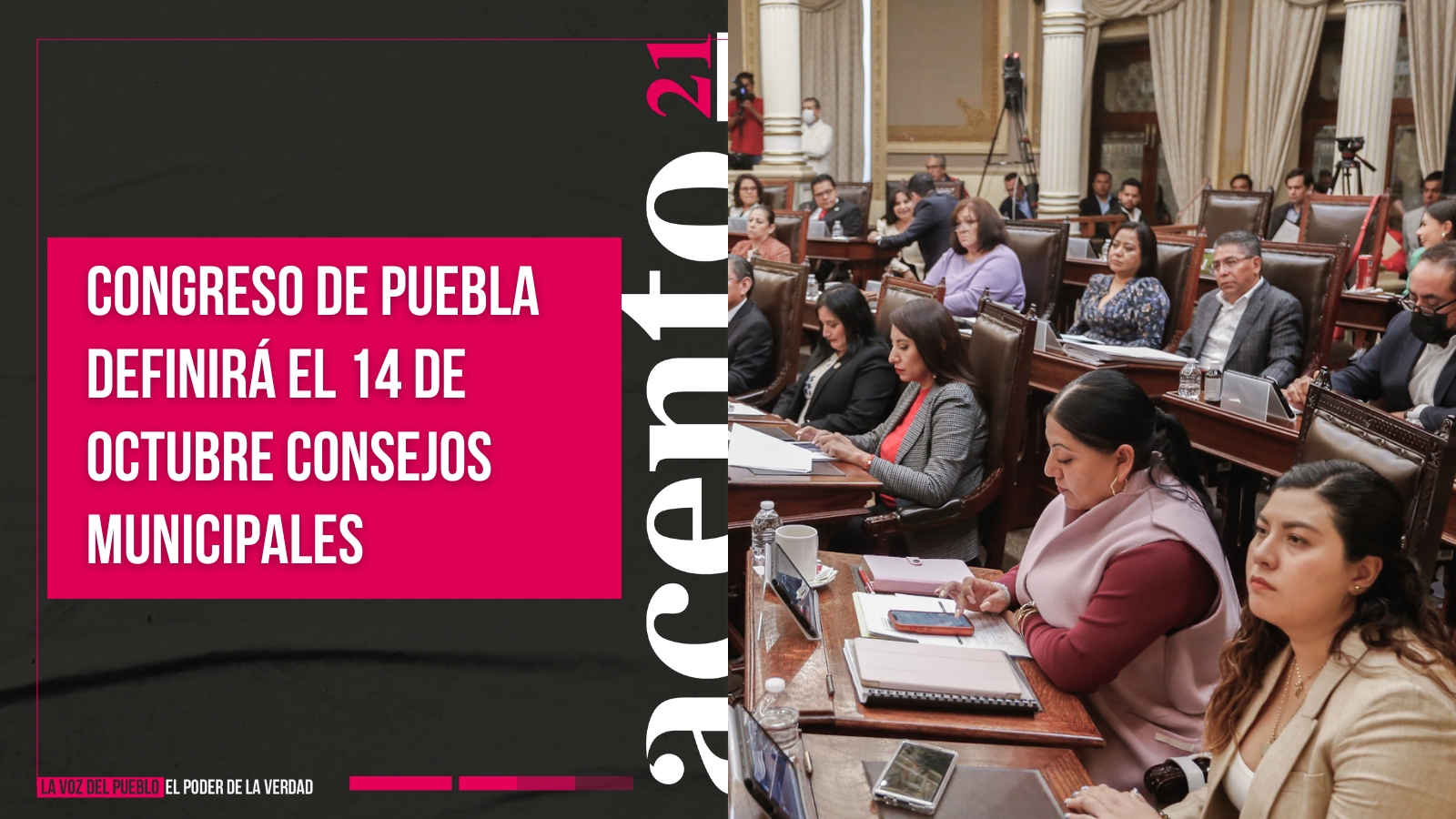 Congreso de Puebla definirá el 14 de octubre Consejos Municipales