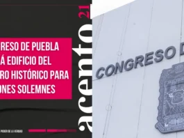 Congreso de Puebla usará edificio del Centro Histórico para sesiones solemnes