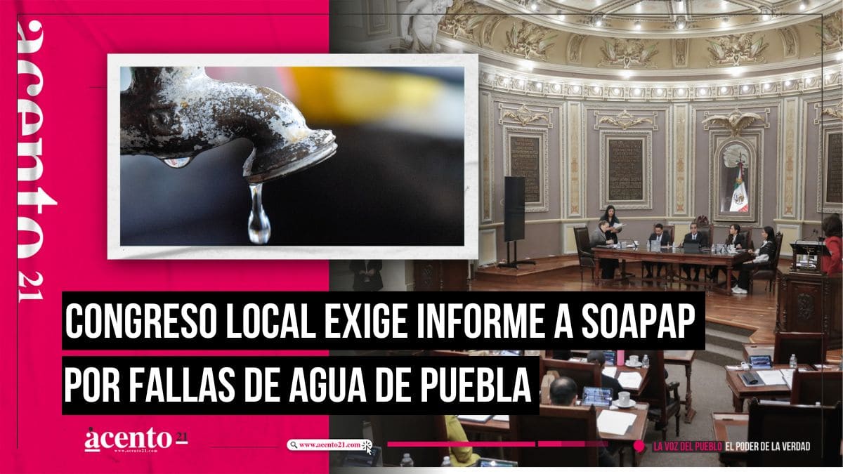 Congreso local se reúne con SOAPAP; piden informe sobre servicio de Agua de Puebla