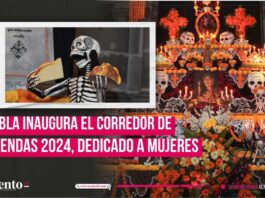 Corredor de Ofrendas 2024 de Puebla, dedicado a la memoria de mujeres