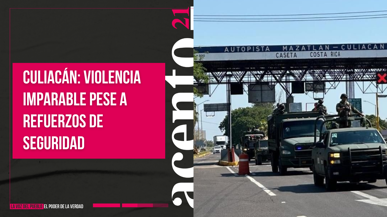 Culiacán violencia imparable pese a refuerzos de seguridad