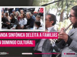 Deleitó la Banda Sinfónica Municipal a familias poblanas en domingo cultural