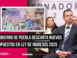 Descartan nuevos impuestos en Ley de Ingresos 2025 de Puebla