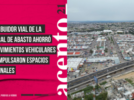 Distribuidor vial de la Central de Abasto ahorró 20 movimientos vehiculares